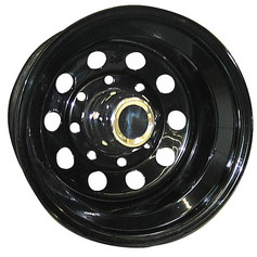  Колёсный диск 16x8 ET -6 LR черный, PC 87 